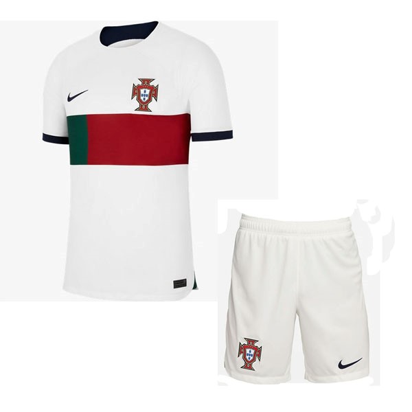 Camiseta Portugal Replica Segunda Ropa Niño 2022/23